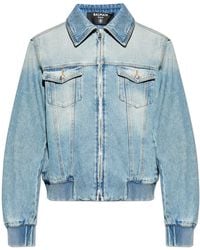 Balmain - Denim Jacket - Lyst