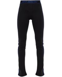 Off-White c/o Virgil Abloh - Trousers With Flared Legs - Lyst