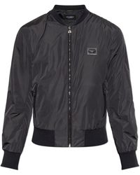 Dolce & Gabbana - Jacket With Logo - Lyst