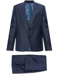 Paul Smith - Checked Pattern Suit - Lyst