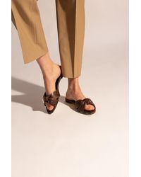 saint laurent bianca flat sandals