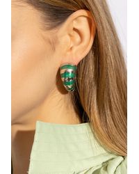 Ferragamo - Earrings Finished With Enamel - Lyst