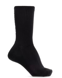 McQueen - Cotton Socks With Logo - Lyst