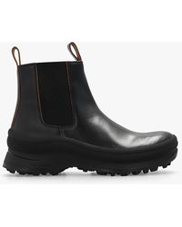 Jil Sander - Leather Chelsea Boots - Lyst