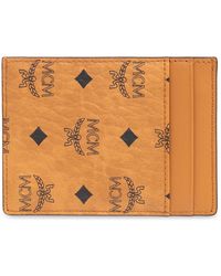MCM - Card Holder With Logo, - Lyst