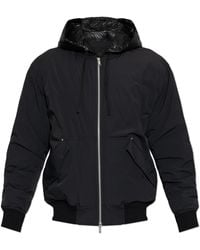 Moose Knuckles - Quilted Jacket With Hood - Lyst