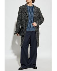 Etro - Wool Sweater With A Crew Neck - Lyst