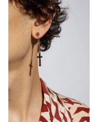 DSquared² - Clip-On Earring With Charm - Lyst