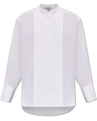 AllSaints - 'mae' Shirt From Organic Cotton, - Lyst