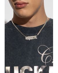 DSquared² - Brass Necklace - Lyst