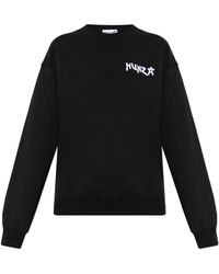 Hunza G - Sweatshirt With Embroidered Logo - Lyst