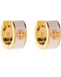 Tory Burch - Earrings With Logo - Lyst
