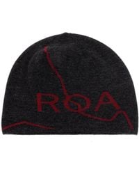 Roa - Cap With Woolen Trim - Lyst