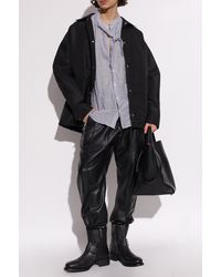 DSquared² - Imitation Leather Trousers - Lyst