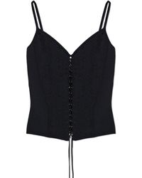 McQueen - Top With Bare Shoulders - Lyst