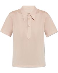 Maison Margiela - Short-Sleeved Polo Shirt - Lyst