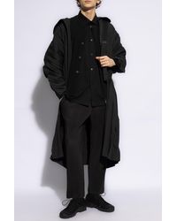 Homme Plissé Issey Miyake - Pleated Coat With Hood, - Lyst