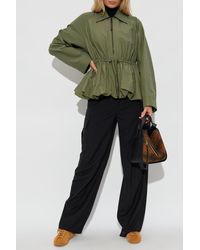 Loewe - Jacket With Logo - Lyst