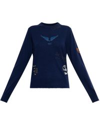 Zadig & Voltaire - Cashmere Sweater "Miss" - Lyst