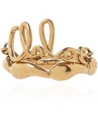 Chloé - Ring With A Chain - Lyst