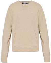 DSquared² - Wool Sweater With Pocket - Lyst