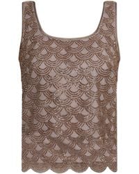 ROTATE BIRGER CHRISTENSEN - Sequin Top - Lyst