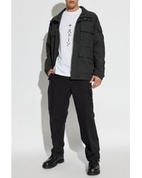 Stone Island - Jacket With "Canvas Wave" Logo - Lyst