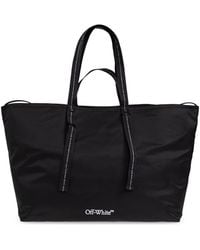 Off-White c/o Virgil Abloh - 'Diagonal Spray' Shopper Bag - Lyst