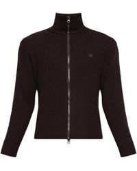 Courreges - Wool Cardigan - Lyst