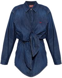 DIESEL - Denim Dress 'De-Susan-D' - Lyst