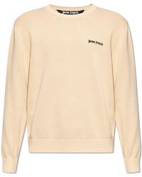 Palm Angels - Sweater With Logo - Lyst