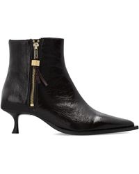 Ganni - Heeled Ankle Boots - Lyst