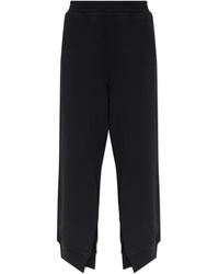 MM6 by Maison Margiela - Sweatpants With Slits On The Legs - Lyst