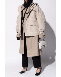 Balenciaga - Double-Breasted Trench Coat - Lyst