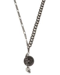 Alexander McQueen Necklace With Charms - Metallic