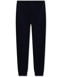 Woolrich Joggers In Organic Cotton - Blue