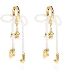 Marc Jacobs - Earrings With Pendants - Lyst