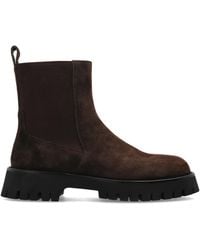 Furla - Suede Ankle Boots 'Camden' - Lyst