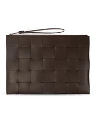 ●BOTTEGAVENETA ●ボッテガヴェネタ Pouch Origami Bottega Veneta Origami Large Envelope Pouch in Purple | Lyst