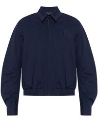 Sporty & Rich - Jacket With Embroidered Logo - Lyst
