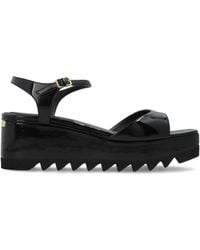Stella McCartney - "Elyse" Wedge Sandals - Lyst
