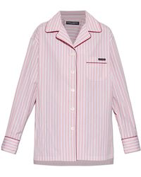 Dolce & Gabbana - Shirt With Stripe Pattern - Lyst