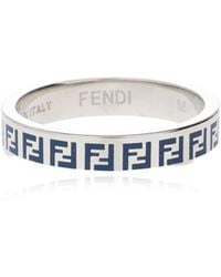 Fendi - Ring With Logo - Lyst