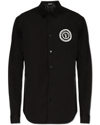 Versace - Shirt With Logo, - Lyst