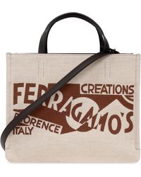 Ferragamo - Shopper Type Bag - Lyst