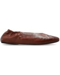 Marsèll - Leather Ballet Flats 'Strascico' - Lyst