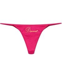 DSquared² - Bra With Embroidered Logo - Lyst
