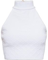 Balmain - Top With A Turtleneck - Lyst