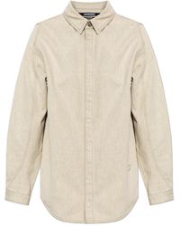 Jacquemus - Shirt With Embroidered Logo - Lyst