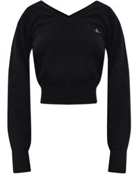 Vivienne Westwood - 'Beatrice V-Neck' Sweater - Lyst